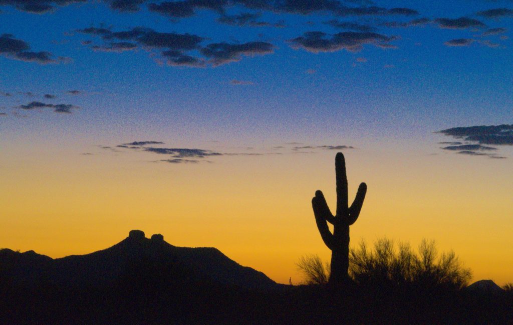 Sunset near Phoenix